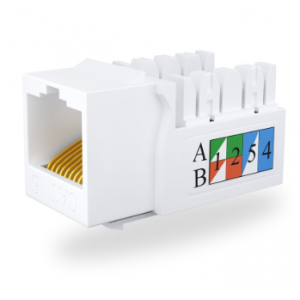 山泽 六类网络模块镀金 WAN-06